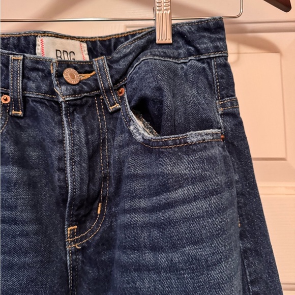 BDG Women's Navy Tapered Baggy Jeans size 24 - Picture 3 of 13
